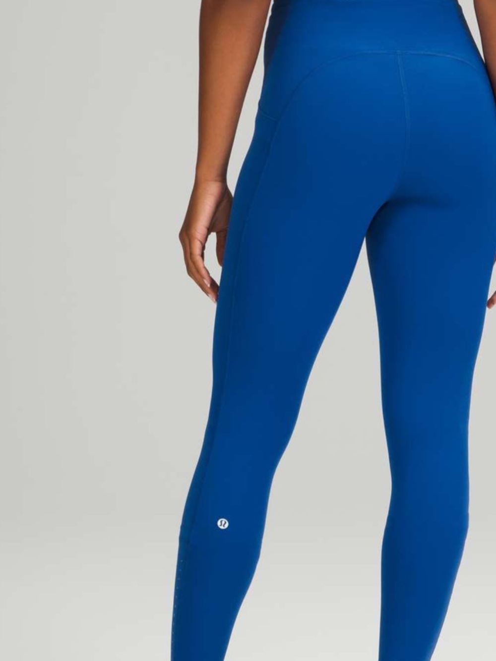 lululemon athletica Capri Leggings in Bright Blue